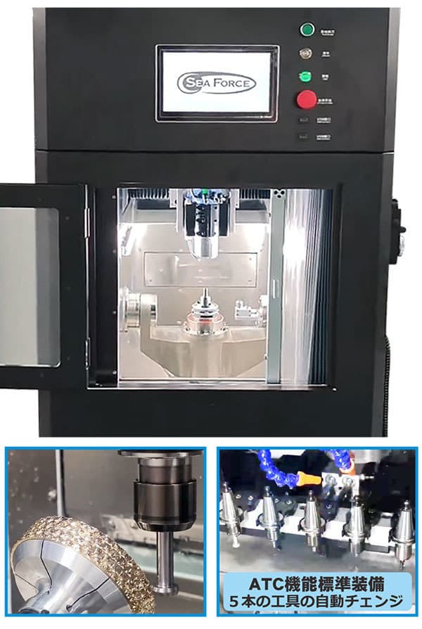 マルチ金属用切削機